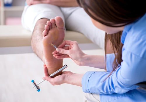 What is first diabetic neuropathy?